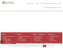 Tablet Screenshot of ordineingegnerisondrio.it